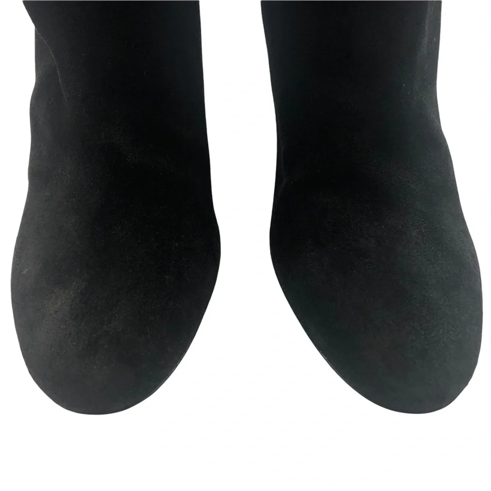 Dior Suede Tall Boots Black Leather US 39 - Picture 12 of 16